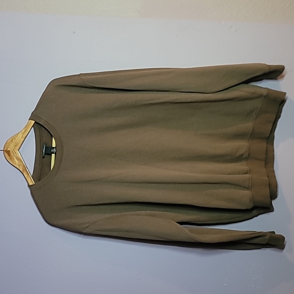 REI Olive Green Crewneck Sweatshirt